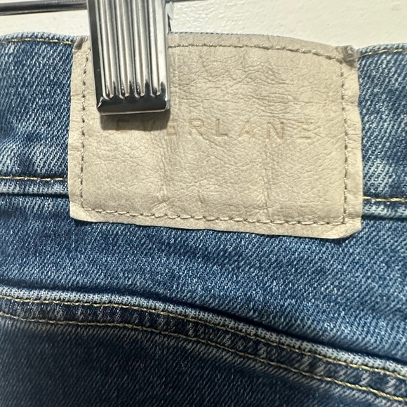 Everlane Women's The Original Cheeky Straight Leg Jeans in Deep Blue Size 25 - Picture 3 of 6